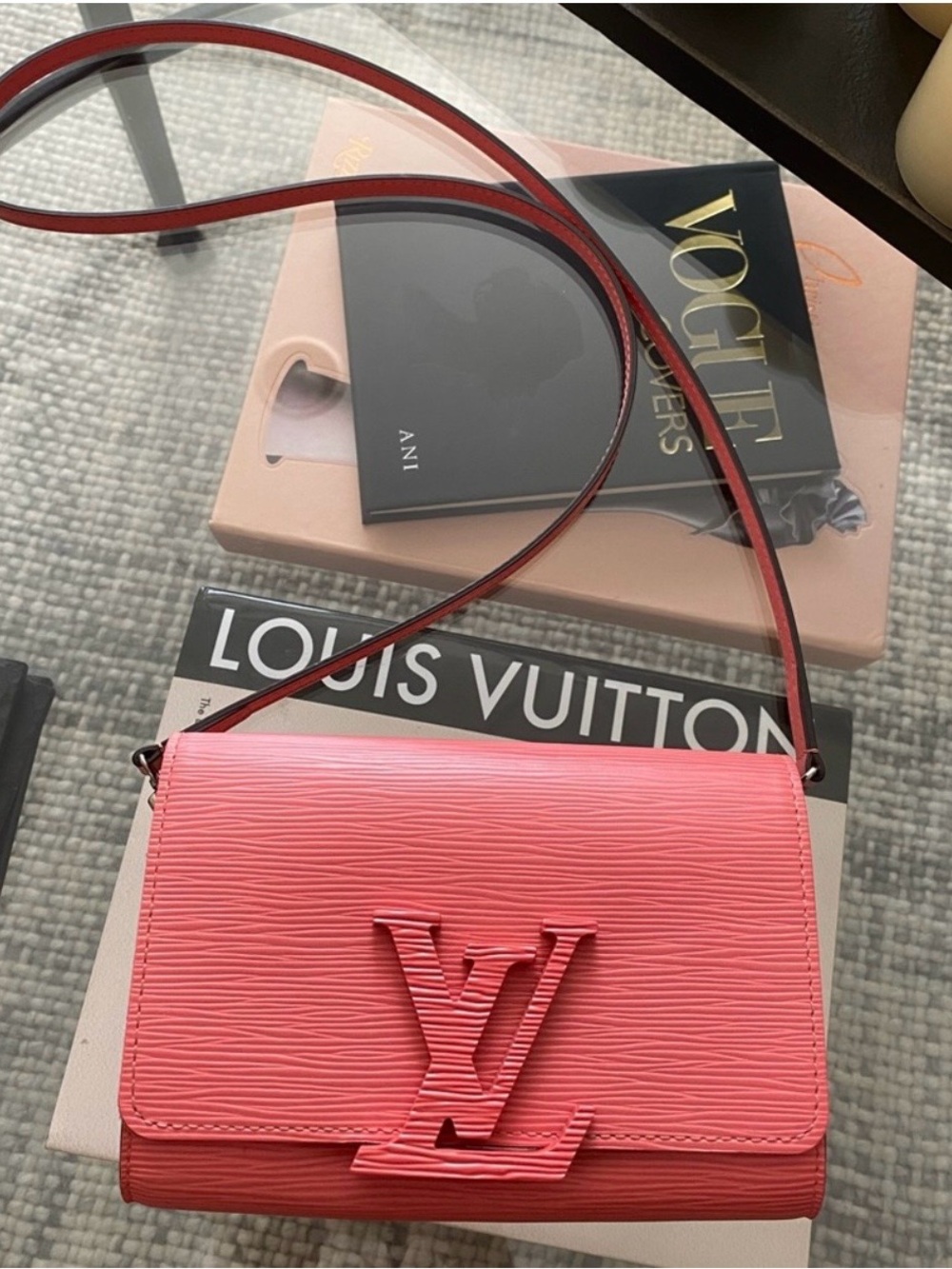 Louis Vuitton Epi Leather Louise Bag